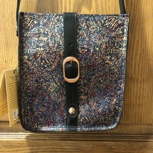 Ornate Leather Crossbody Bag. Brand New w Dust Bag